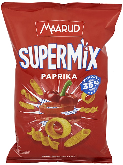 Bilde: © Maarud / Kolonial.no Maarud Supermix Paprika 135 g