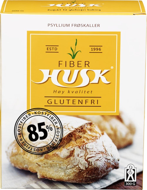 Fiberhusk Baketilsetning Glutenfri