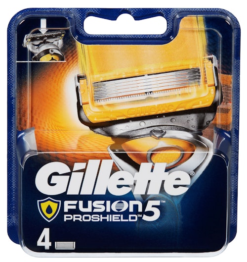Bilde: © Gillette / Kolonial.no Gillette Gillette Barberblad Proshield 4 4 stk