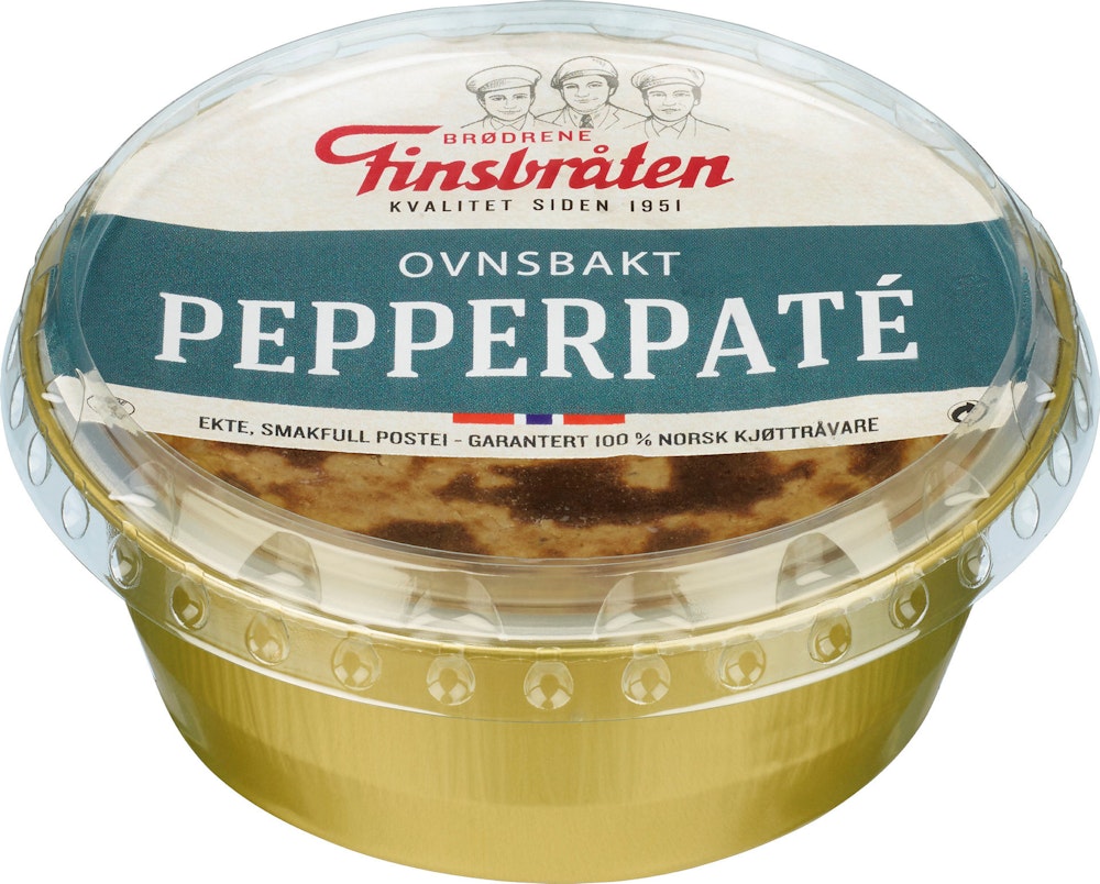 Finsbråten Paté Pepper Ovnsbakt