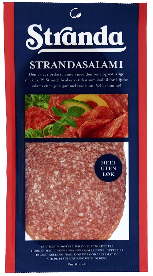 Bilde: © Stranda / Kolonial.no Stranda Strandasalami 100 g