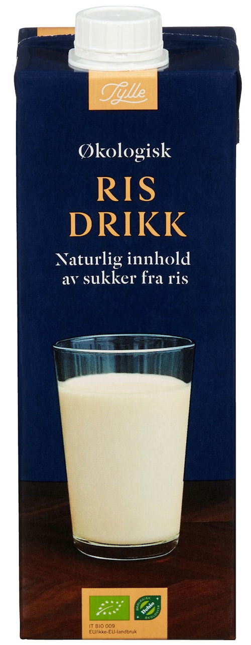 Bilde: © Tylle / Kolonial.no Tylle Økologisk Risdrikk 1 l