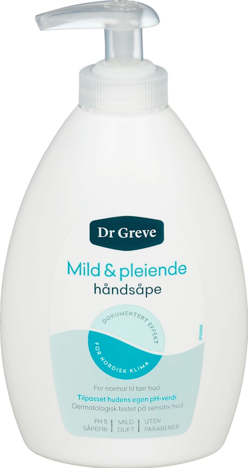 Bilde: © Dr. Greve / Oda Dr. Greve Mild Håndsåpe