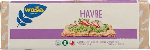 Bilde: © Wasa / Kolonial.no Wasa Havre Økonomi 600 g