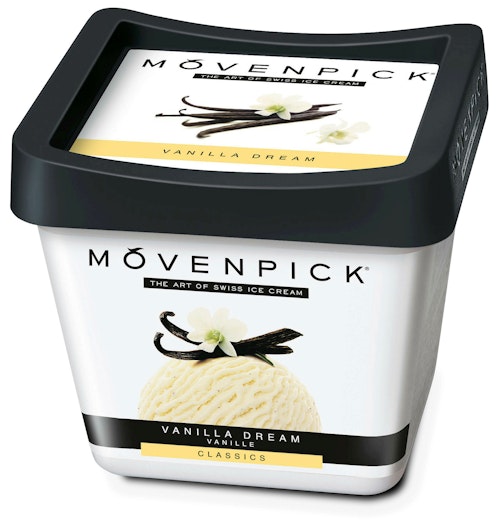 Bilde: © Mövenpick / Kolonial.no Mövenpick Vanilla Dream 0,9 l