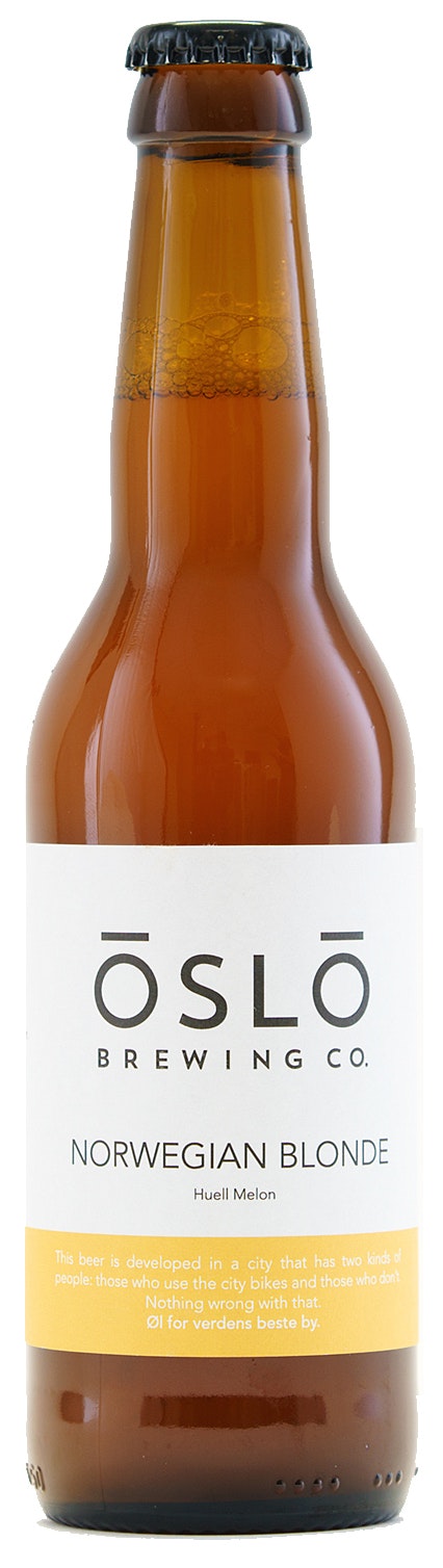 Bilde: © Oslo Brewing Company / Kolonial.no Oslo Brewing Company Norwegian Blonde 4,7%, 0,33 l
