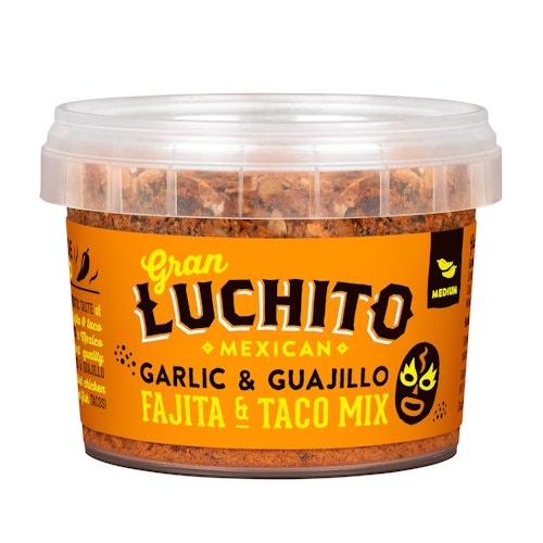 Bilde: © Gran Luchito / Oda Gran Luchito Gran Luchito Garlic & Guajillo Taco-mix 55 g