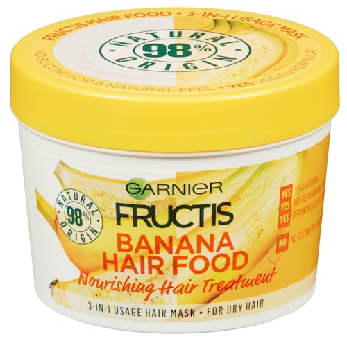 Bilde: © Garnier / Kolonial.no Garnier Banana Nourishing Hair Treatment 390 ml