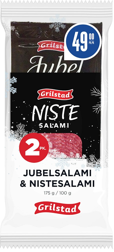 Grilstad Nistesalami & Jubelsalami