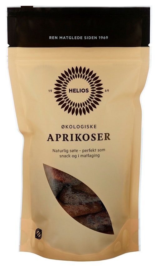 Bilde: © Helios / Kolonial.no Helios Aprikoser Økologisk, 150 g