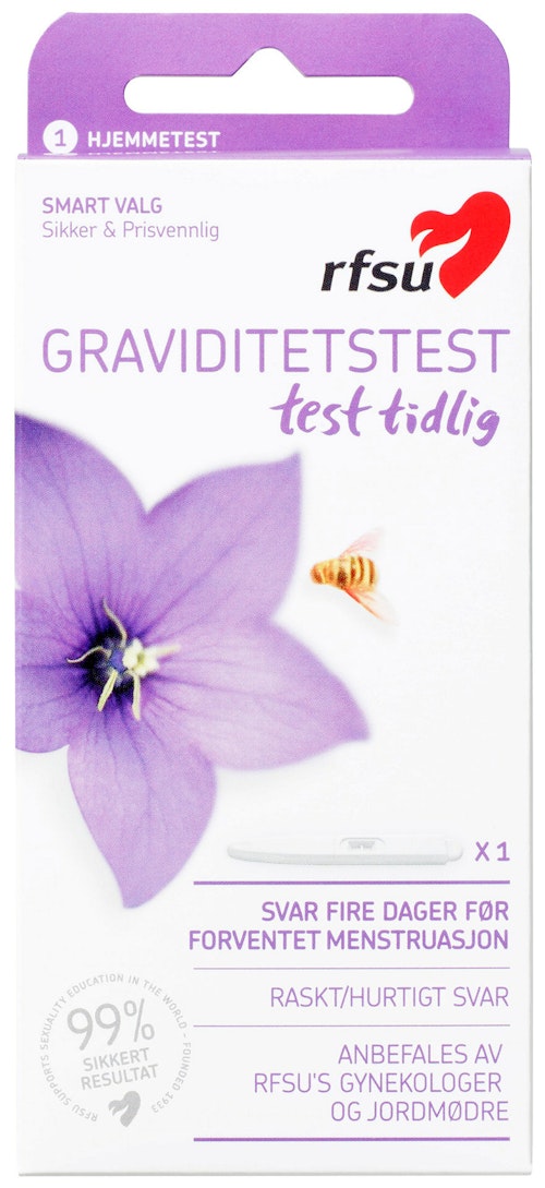 Bilde: © RFSU / Kolonial.no RFSU Graviditetstest 1 stk