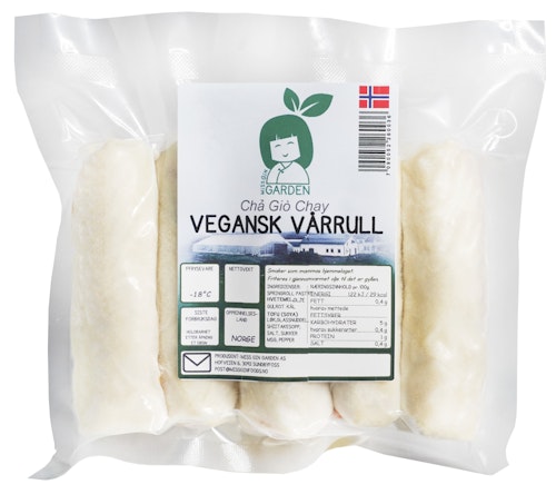Vegetar Vårruller Fylt Med Tofu Ustekt, 250 g