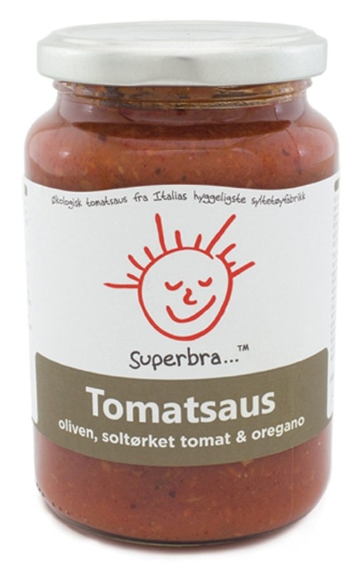 Bilde: © Superbra / Oda Superbra Tomatsaus Oliven, soltørket tomat og oregano