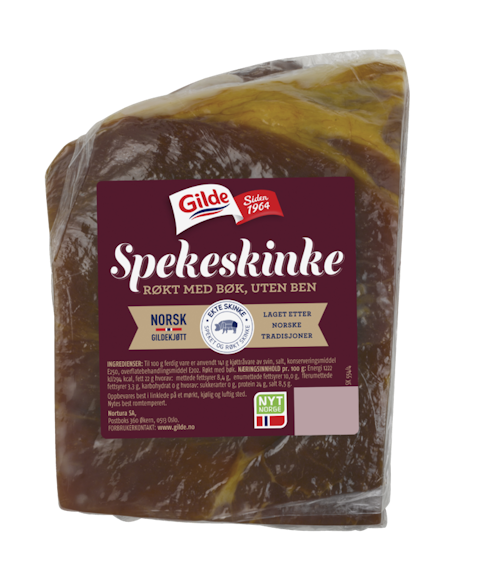 Spekeskinke Bit uten Ben Røkt Røkt, 1,2 kg