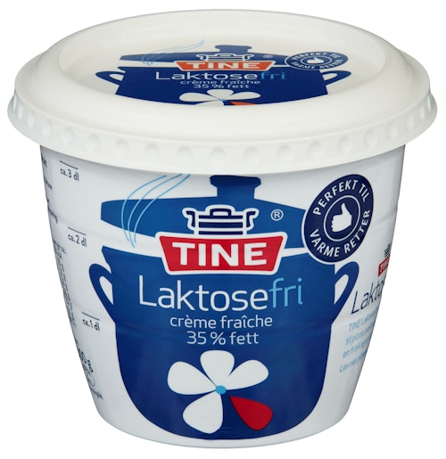 Bilde: © Tine / Kolonial.no Tine TINE Crème Fraîche Laktosefri 300 g
