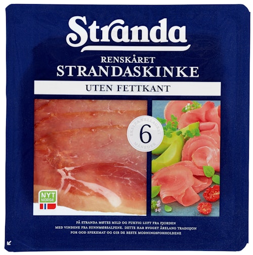 Bilde: © Stranda / Oda Stranda Renskåret Strandaskinke 120 g
