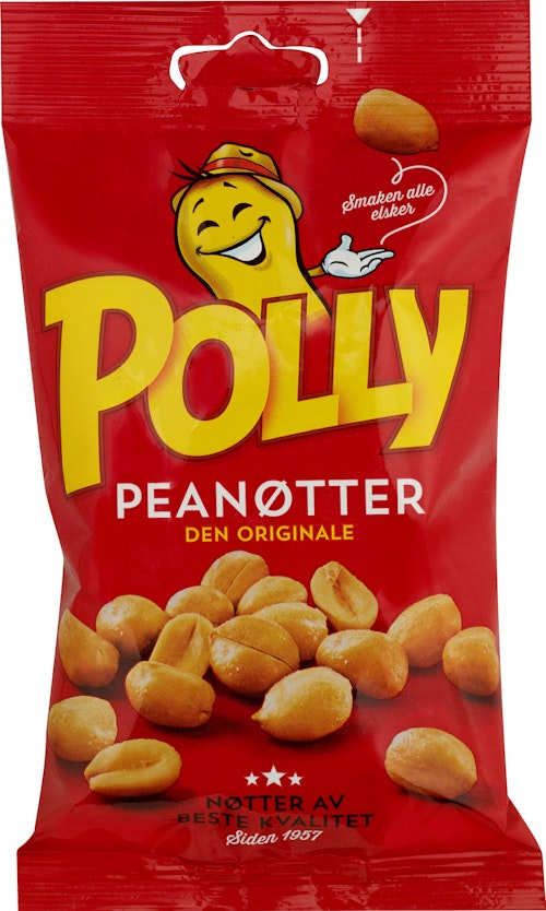 Bilde: © Polly / Oda Polly Polly Peanøtter 165 g
