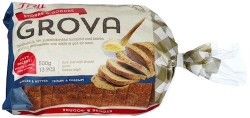 Bilde: © Fria / Kolonial.no Fria Grova Glutenfri, 500 g