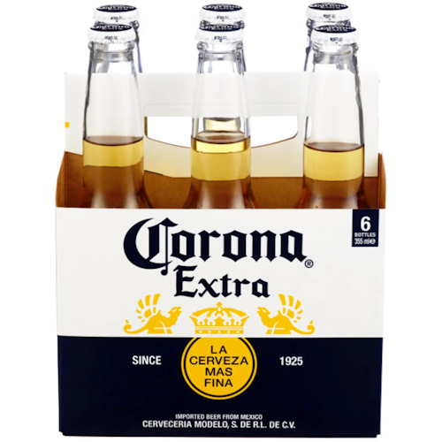 Bilde: © Corona / Kolonial.no Corona Corona Extra 6 x 0,355l, 2,13 l