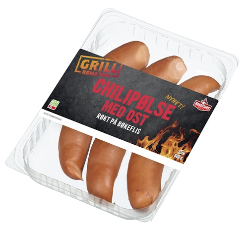 Bilde: © Nordfjord / Oda Nordfjord Chilipølse Med Ost 600 g