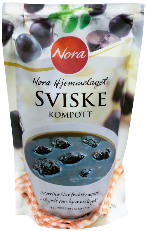 Bilde: © Nora / Kolonial.no Nora Nora Sviskekompott 455 g