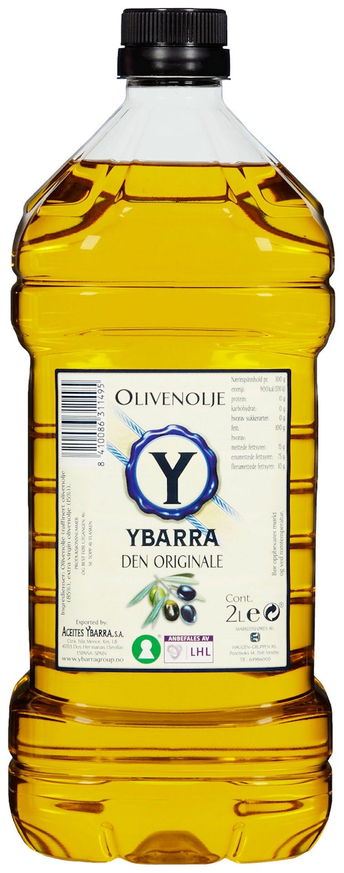 Bilde: © Ybarra / Oda Ybarra Olivenolje 2 l