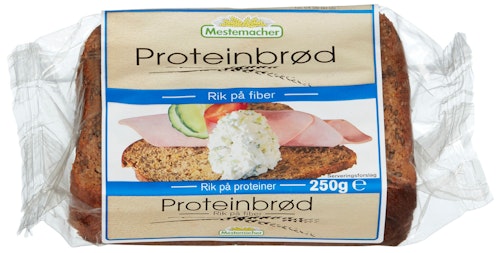 Bilde: © Mestemacher / Kolonial.no Mestemacher Proteinbrød 250 g