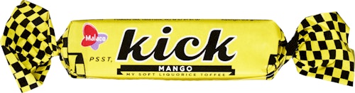 Bilde: © Malaco / Oda Malaco Malaco Kick Mango Lakrisstang 19 g