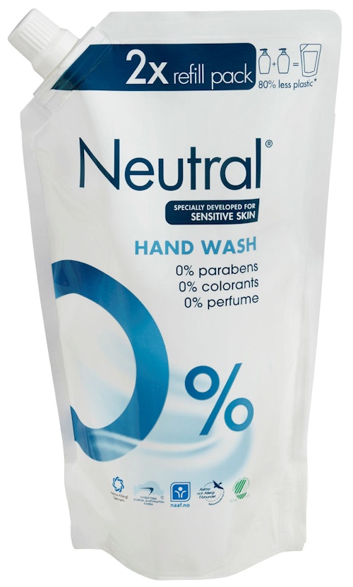 Bilde: © Neutral / Kolonial.no Neutral Håndsåpe Refill 500 ml