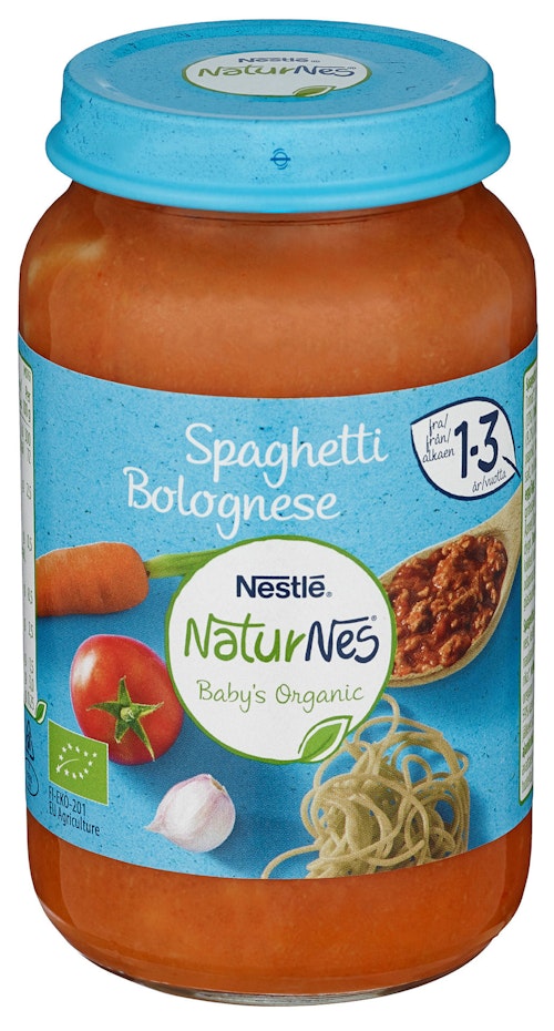 Bilde: © Nestlé / Oda Nestlé Spaghetti Bolognese Fullkorn fra 1-3 år