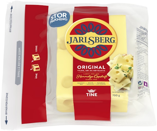 Bilde: © Tine / Oda Tine Jarlsberg 27% 700 g