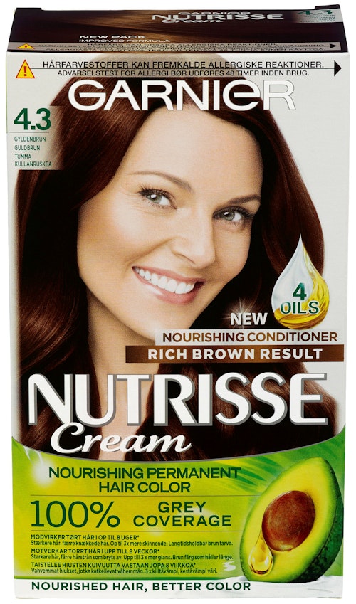 Bilde: © Garnier / Oda Garnier Nutrisse Gyldenbrun 4,3