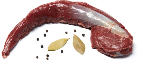 Bilde: © Strøm-Larsen / Kolonial.no Strøm-Larsen Reinsdyr Indrefilet Hel ca. 1 kg