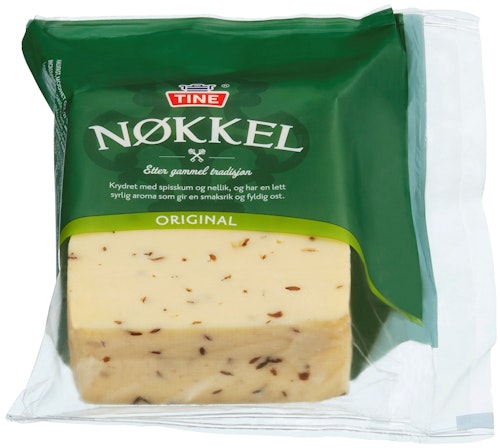 Bilde: © Tine / Kolonial.no Tine Tine Nøkkelost Skorpefri 430 g