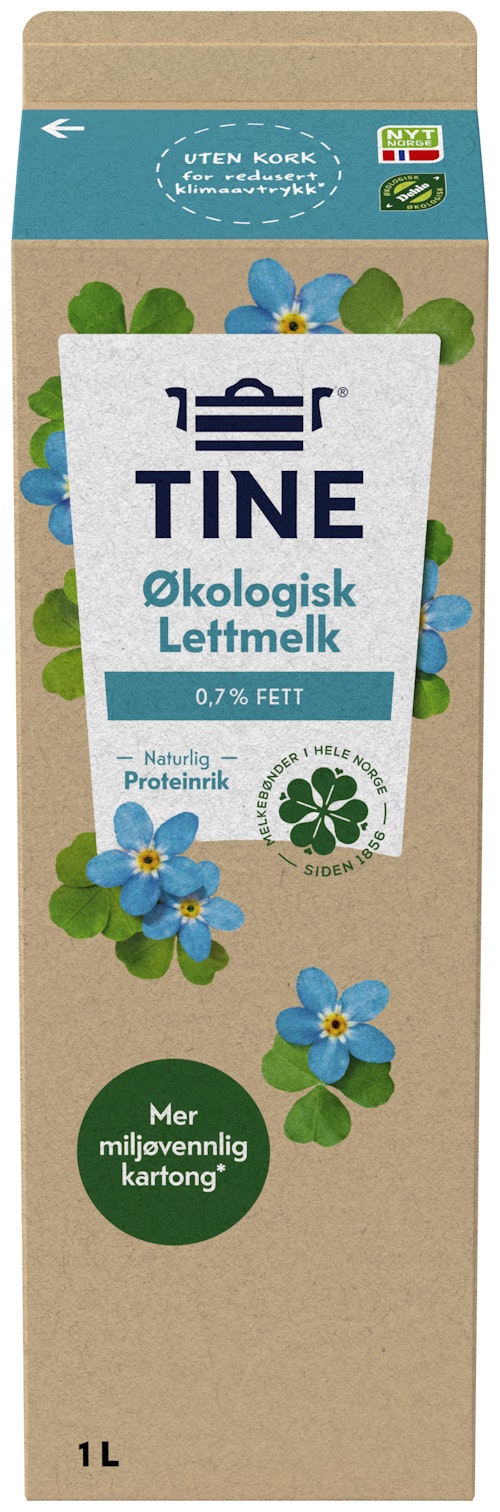 Tine TineMelk Lett 0,7%, Økologisk