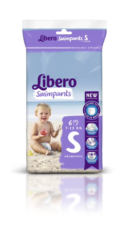 Bilde: © Libero / Oda Libero Libero Swimpants Small Fra 7-12 kg, 6 stk