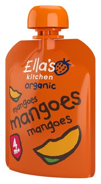 Bilde: © Ella's Kitchen / Oda Ella's Kitchen Mango Mango Fra 4 mnd, 70 g