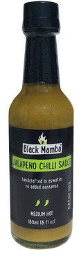 Black Mamba Jalapeno chilli sauce medium hot