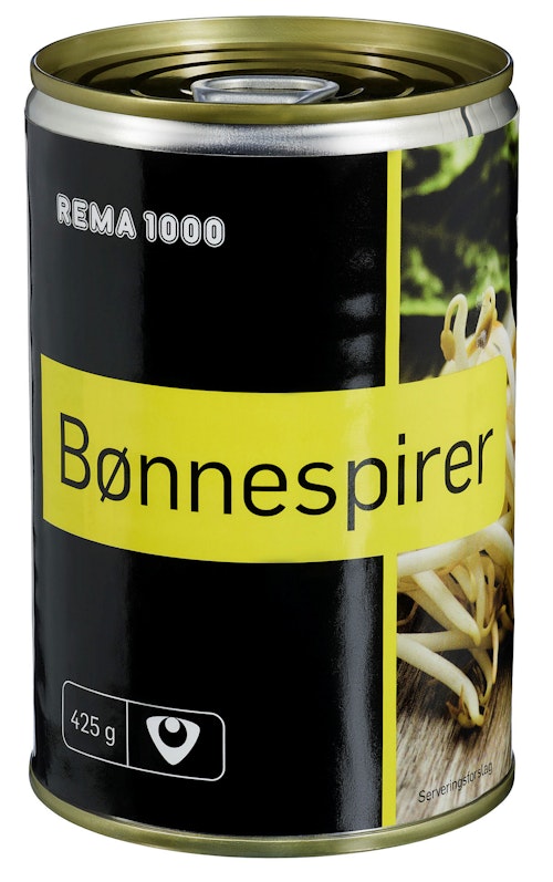 Bilde: © REMA 1000 / Oda REMA 1000 Bønnespirer 425 g