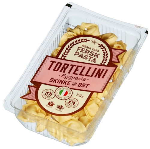 Bilde: © REMA 1000 / Kolonial.no REMA 1000 Tortellini Skinke & Ost 250 g