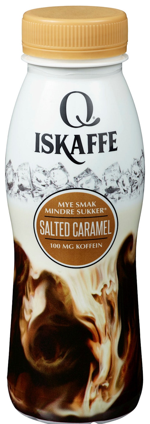 Bilde: © Q-meieriene / Kolonial.no Q-meieriene Iskaffe Salt Karamell 2,5 dl
