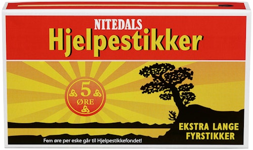 Bilde: © Nitedals / Oda Nitedals Fyrstikker XL Ekstra Lange