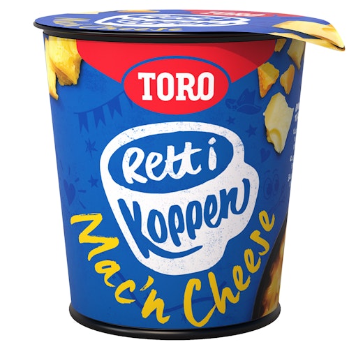 Bilde: © Toro / Oda Toro Rett i Koppen Mac N' Cheese