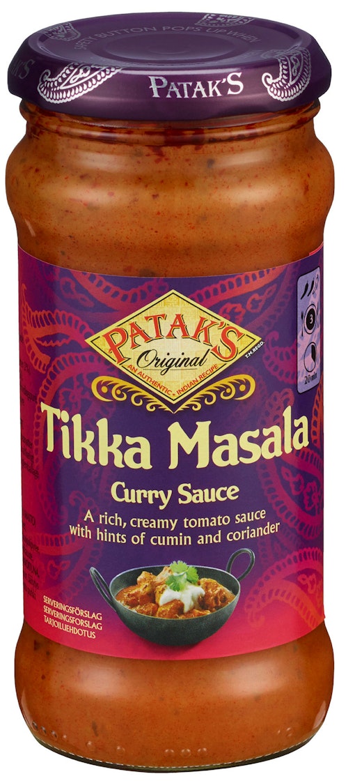 Bilde: © Patak's / Oda Patak's Tikka Masala Cooking Sauce 350 g