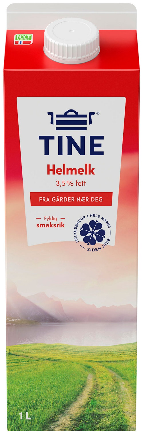 Bilde: © Tine / Kolonial.no Tine Tine Helmelk 1 l