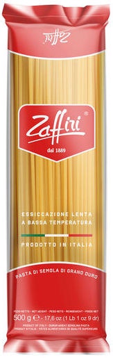 Bilde: © Zaffiri / Kolonial.no Zaffiri Spaghetti 500 g