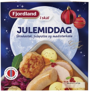 Fjordland Julemiddag i skål