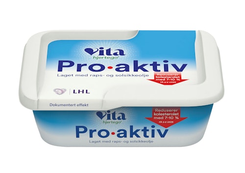 Bilde: © Vita Hjertego' / Kolonial.no Vita Hjertego' Vita Pro Aktiv 250 g