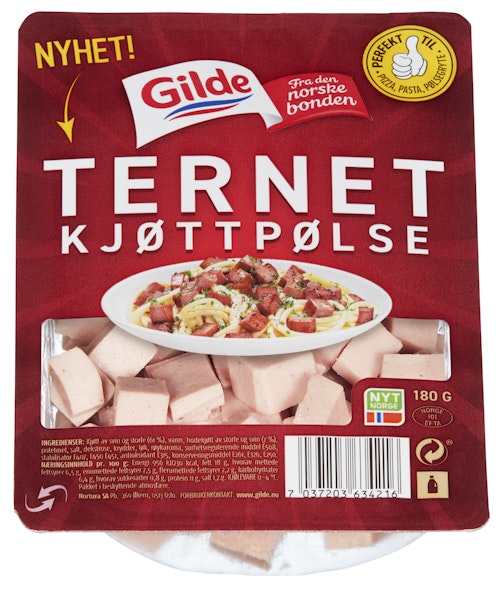 Bilde: © Gilde / Oda Gilde Ternet Kjøttpølse 180 g