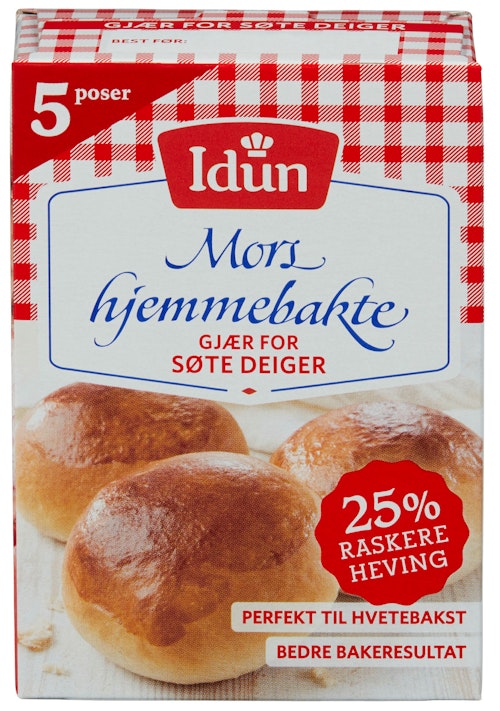 Bilde: © Idun / Oda Idun Tørrgjær for Søte Deiger 5 poser